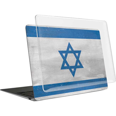 Israel Flag Distressed MacBook Air 13in M1 (2021) Case plus Skin